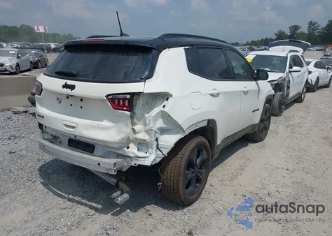 2019 Jeep Compass Altitude 4X4 from USA, damaged, VIN 3C4NJDBB6KT741137